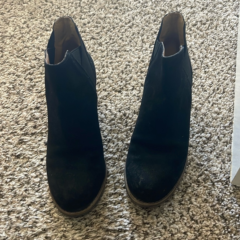 Lucky brand black wedges